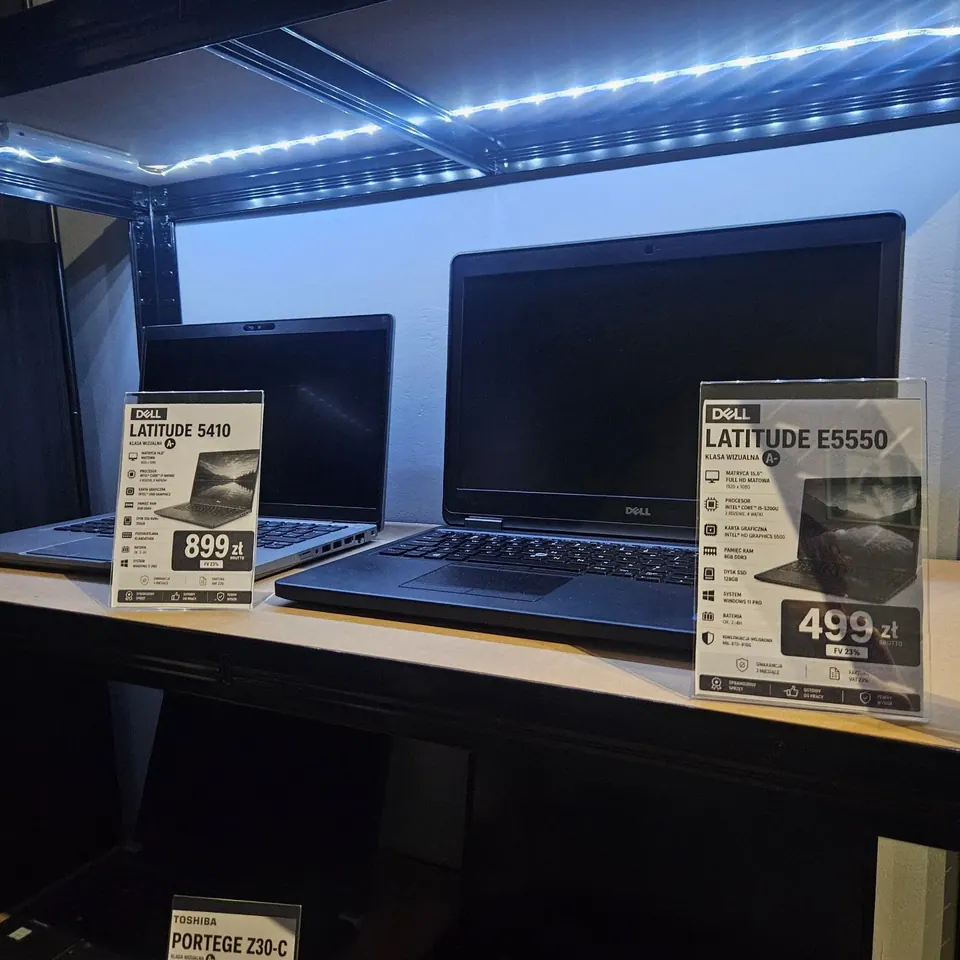 Laptopy biznesowe dla firm